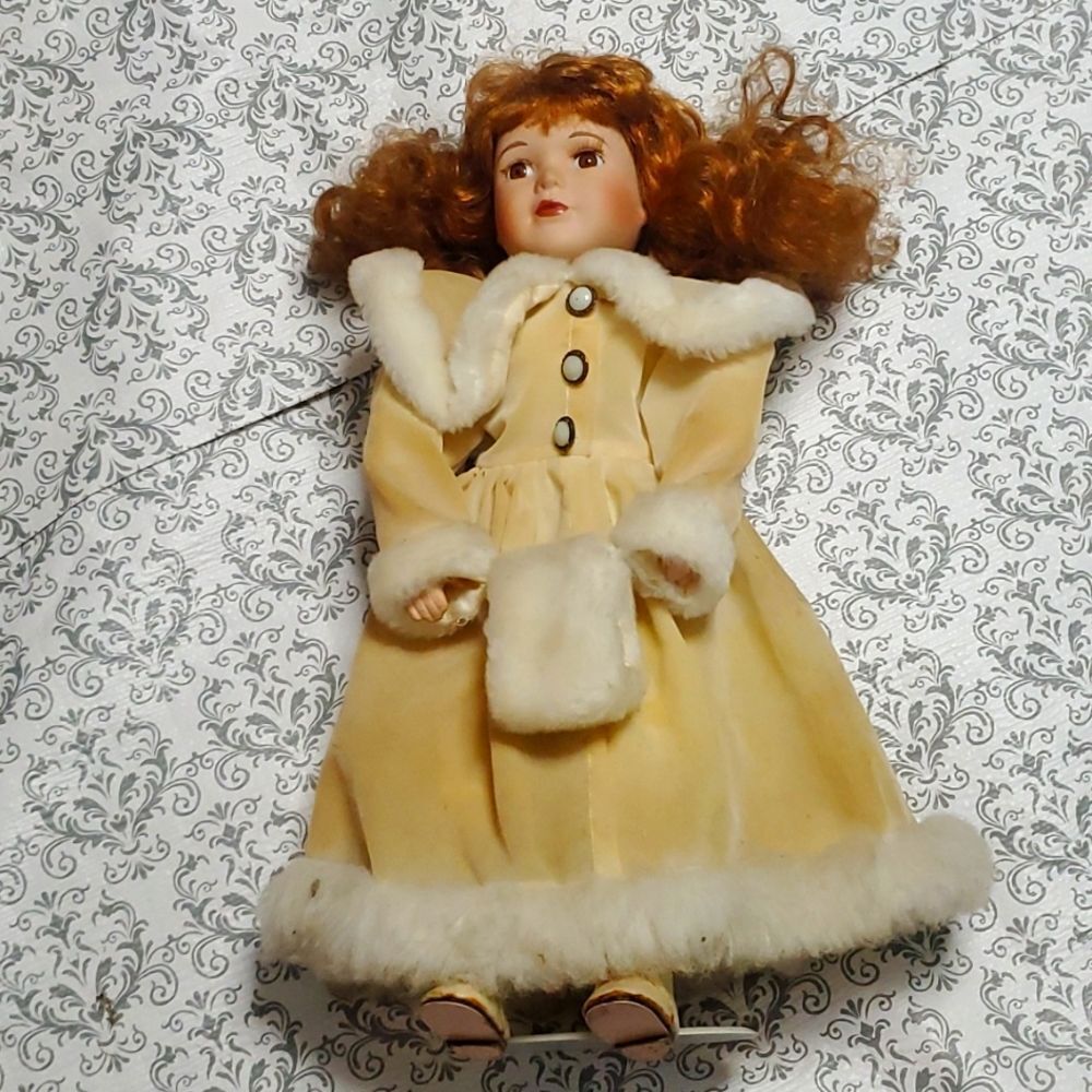 Vintage Emily Elizabeth Victorian Porcelain Doll